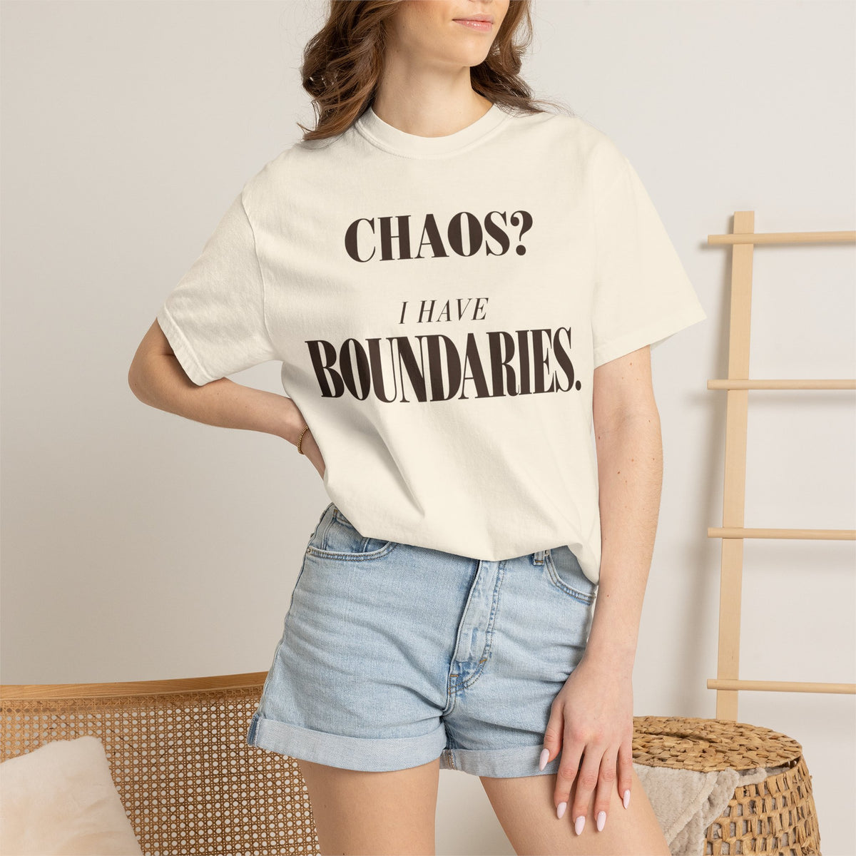 Chaos?  I have boundaries T-shirt