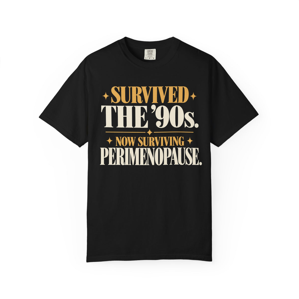 Survived the 90's.  Now surviving perimenopause T-shirt