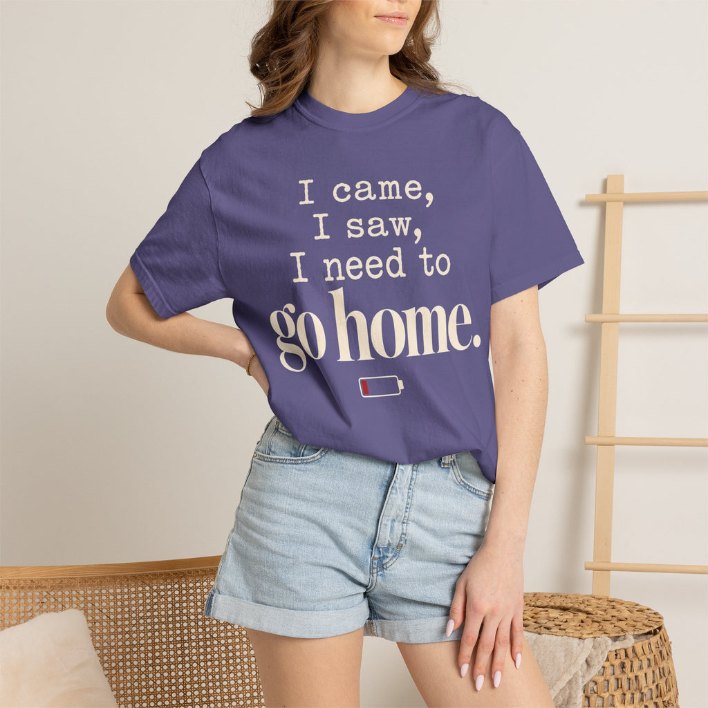 I came.  I saw.  I need to go home. T-shirt