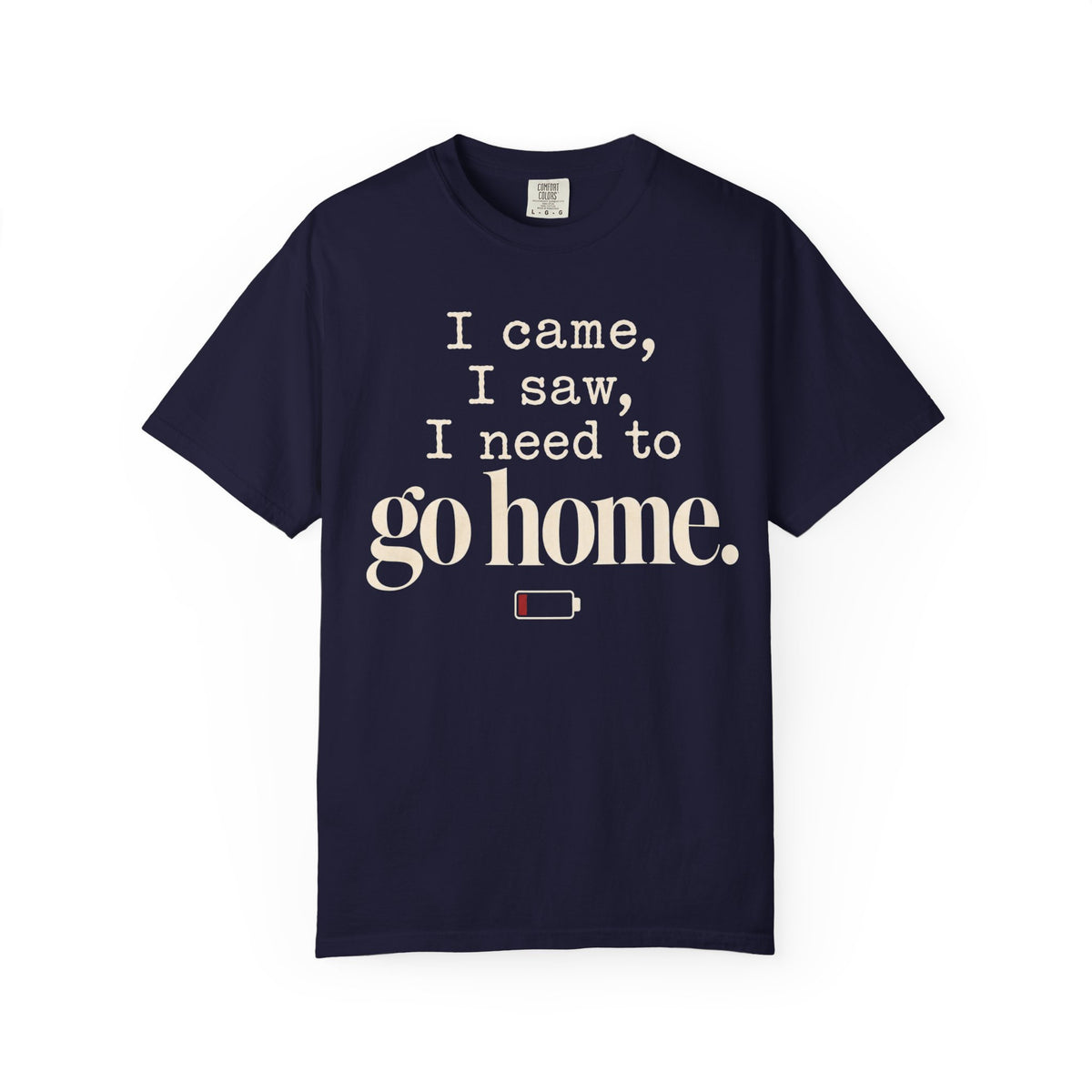 I came.  I saw.  I need to go home. T-shirt