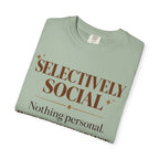 Selectively social T-shirt
