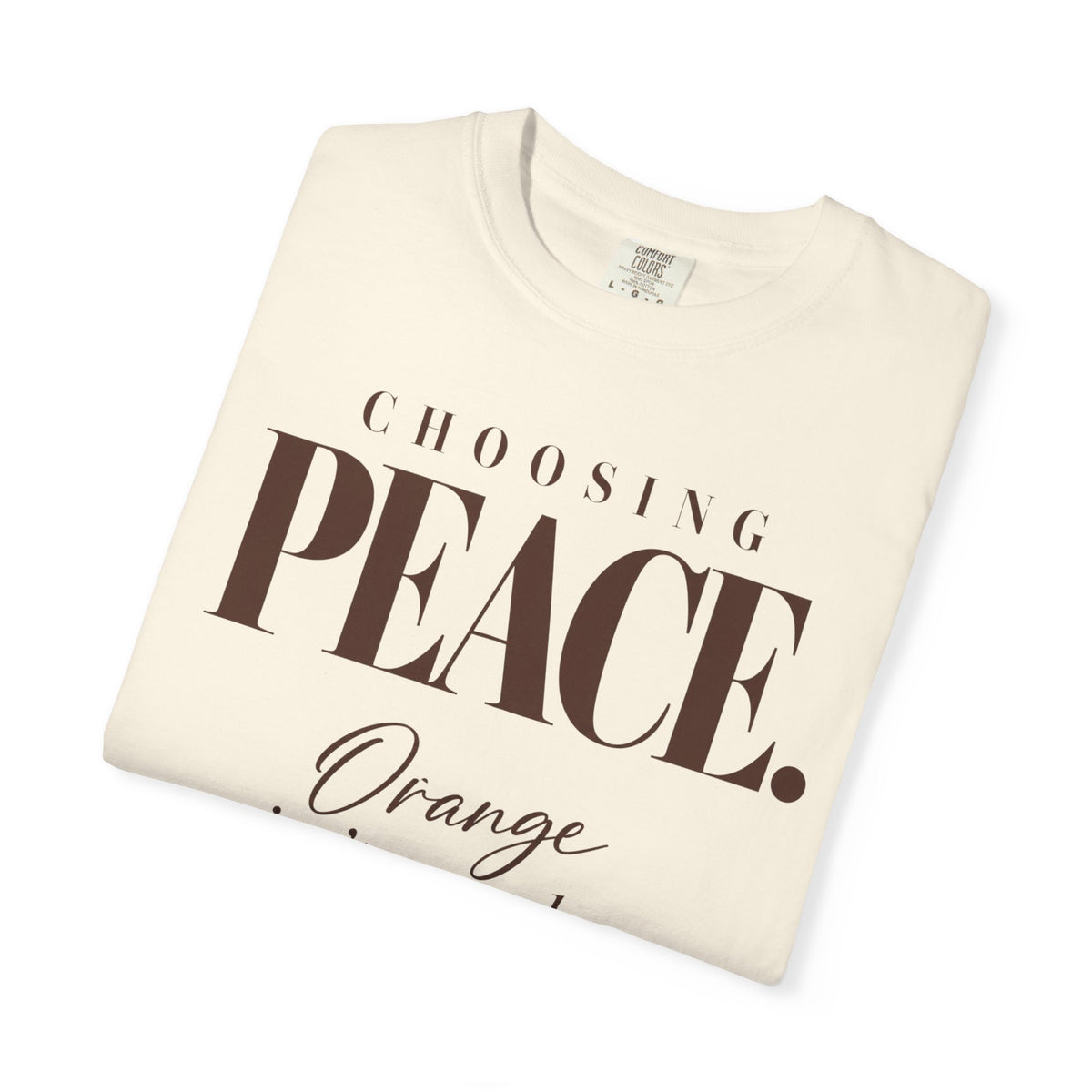 Choosing peace T-shirt