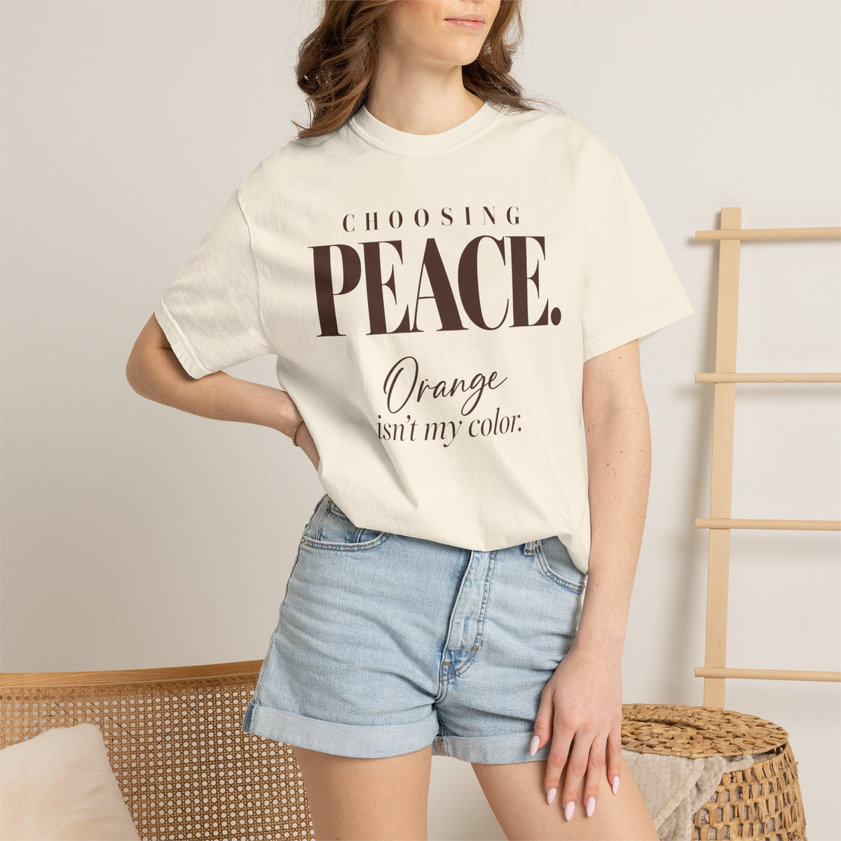 Choosing peace T-shirt