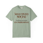Selectively social T-shirt