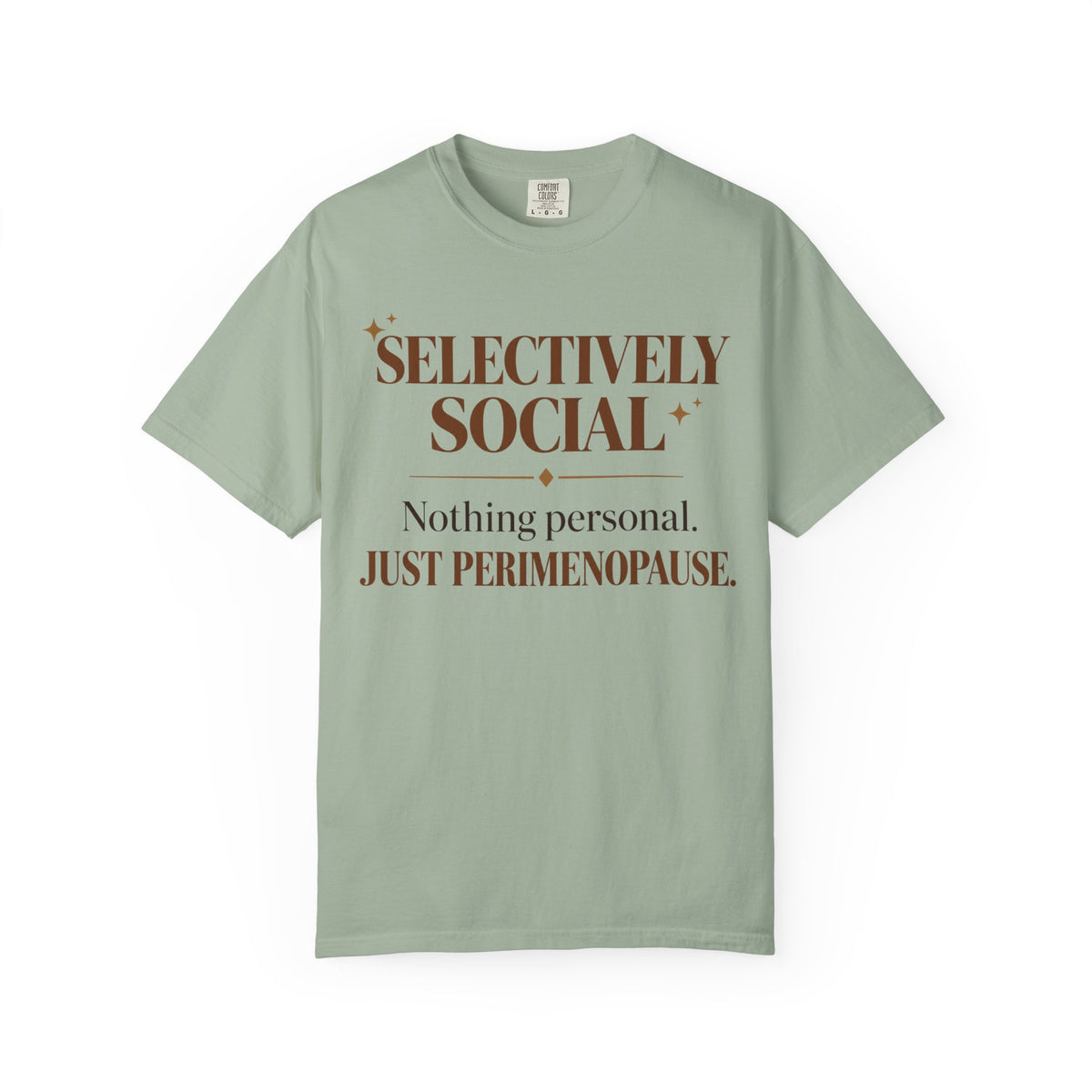 Selectively social T-shirt