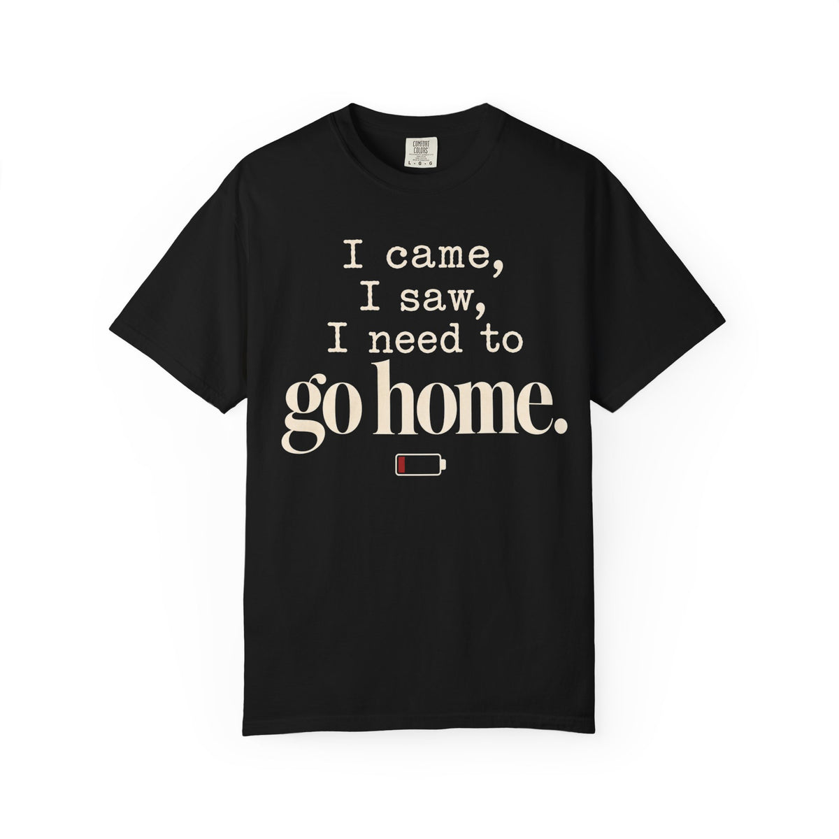 I came.  I saw.  I need to go home. T-shirt
