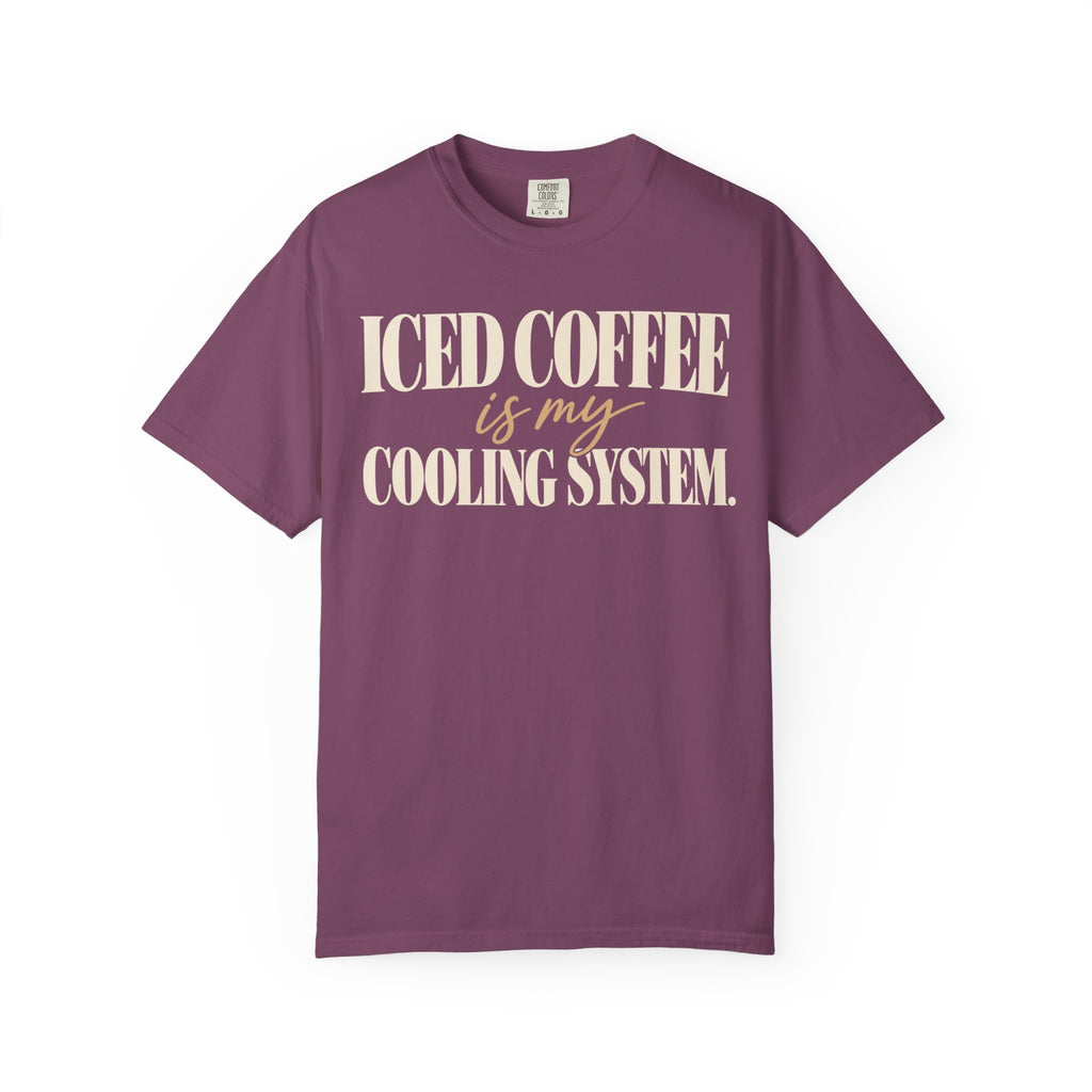 Iced coffee is my cooling system T-shirt