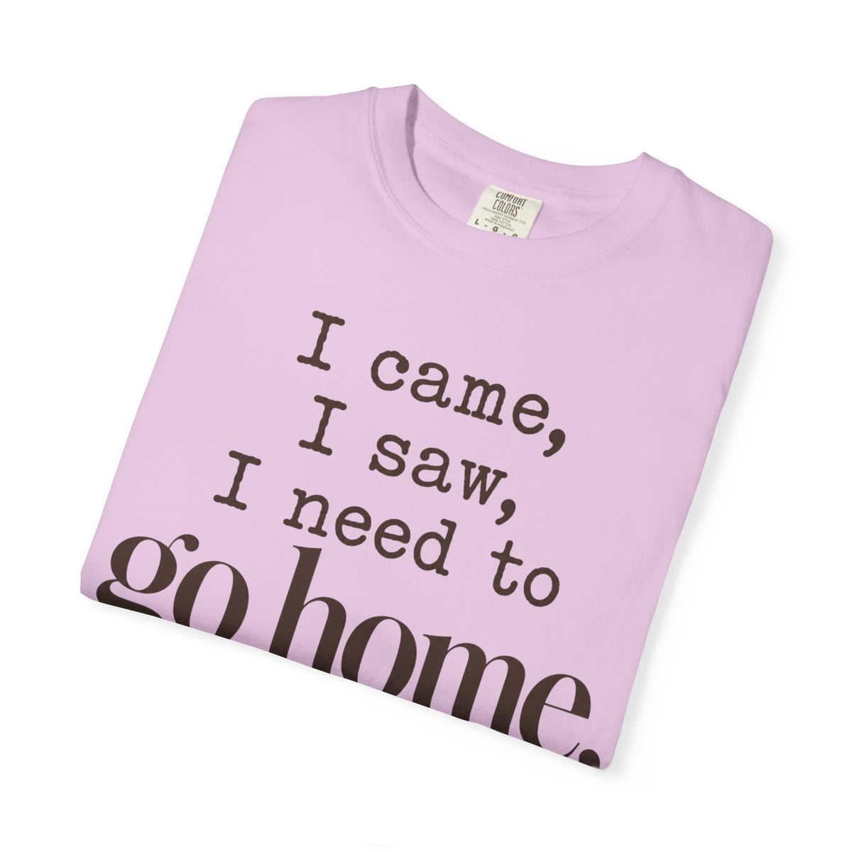 I came. I saw. I need to go home. T-shirt