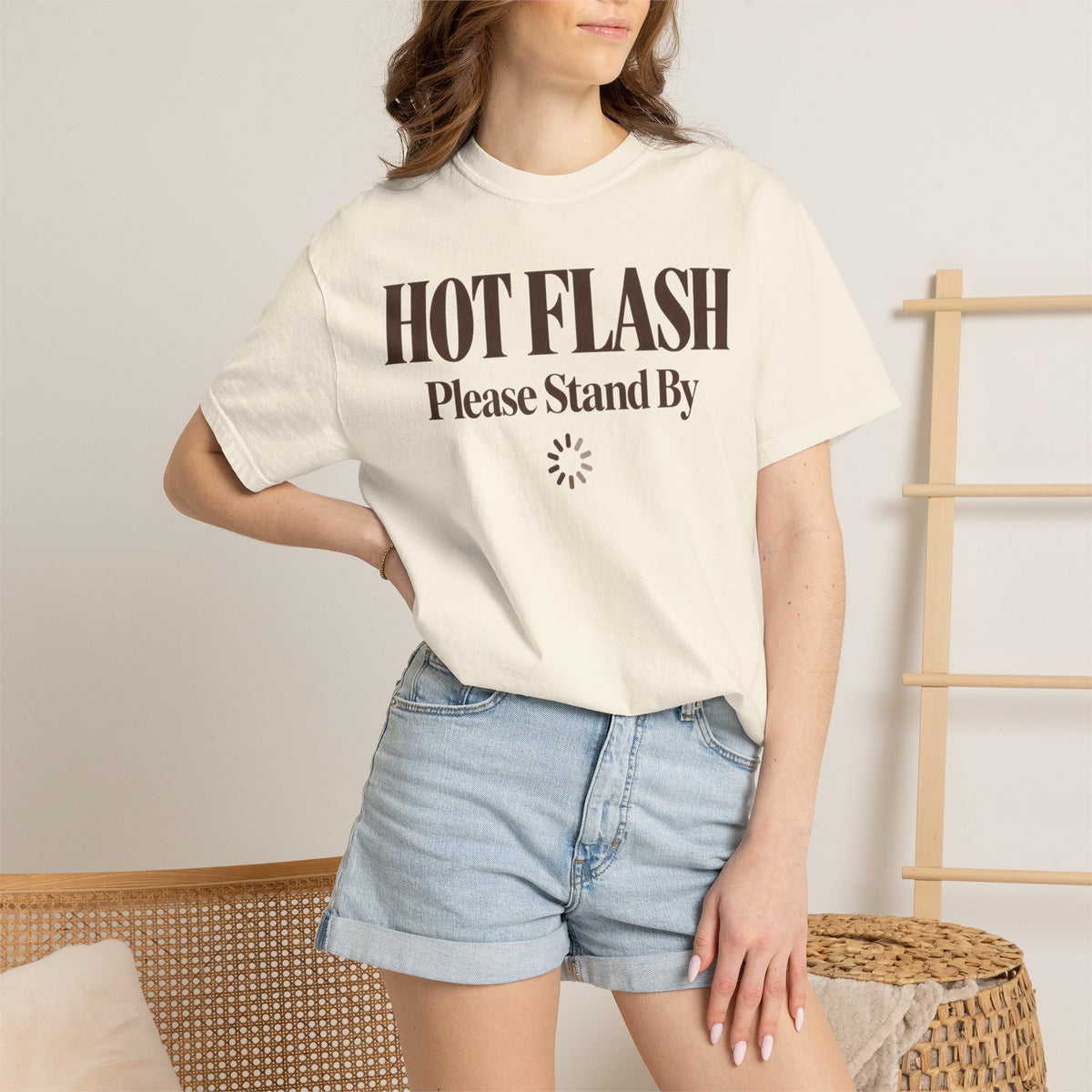 Hot flash - please stand by T-shirt