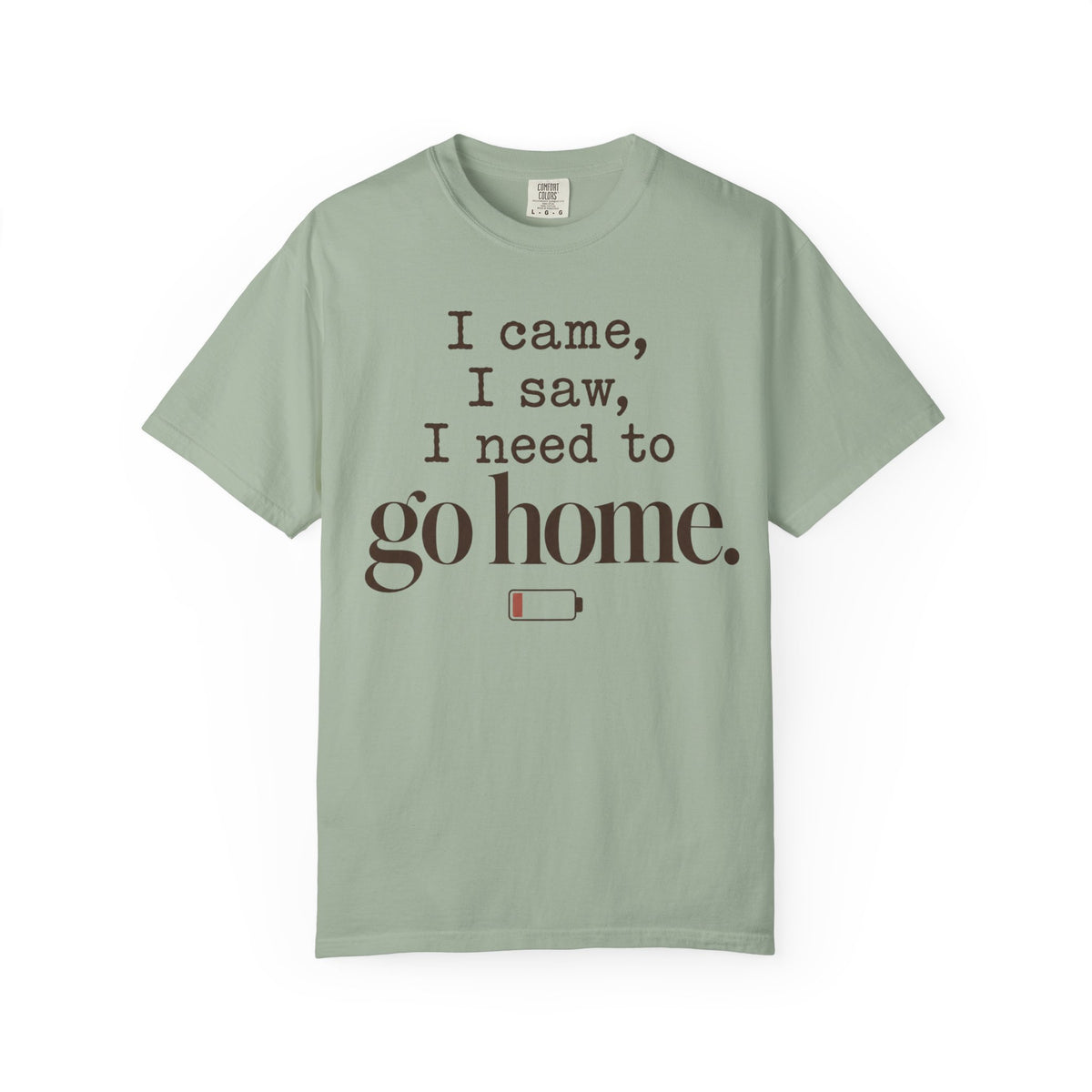 I came. I saw. I need to go home. T-shirt