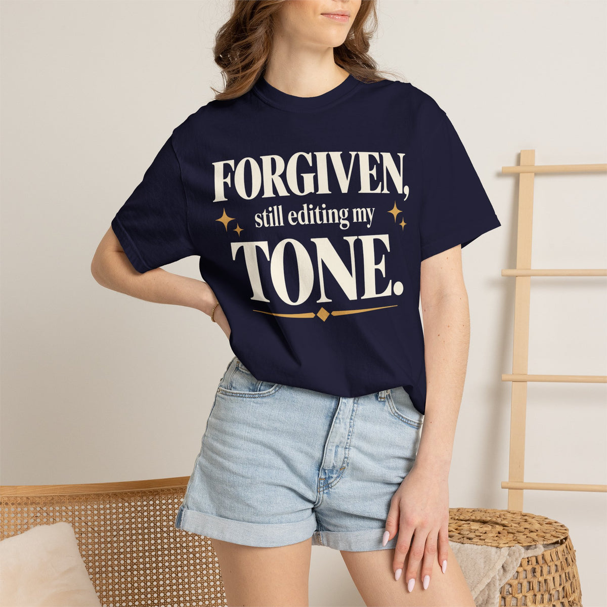 Forgiven. Still editing my tone T-shirt