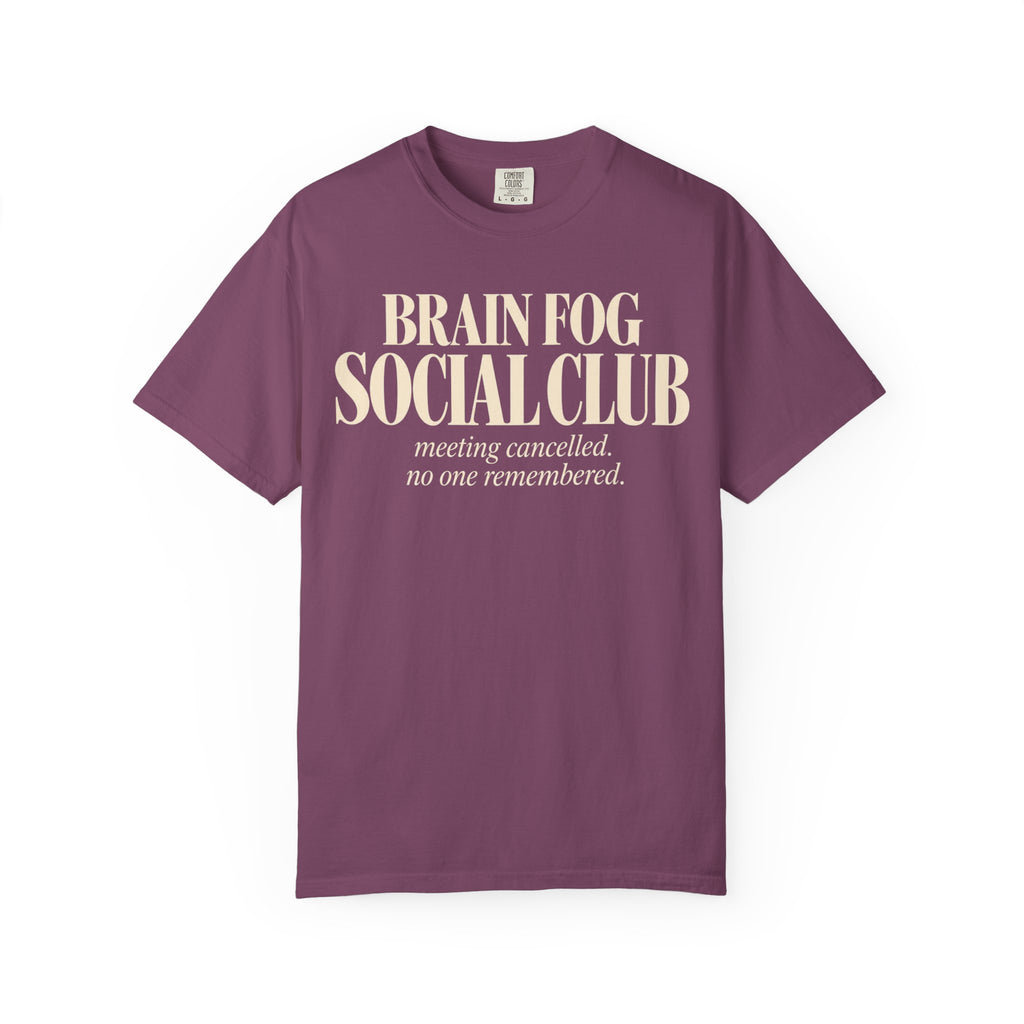Brain fog social club T-shirt