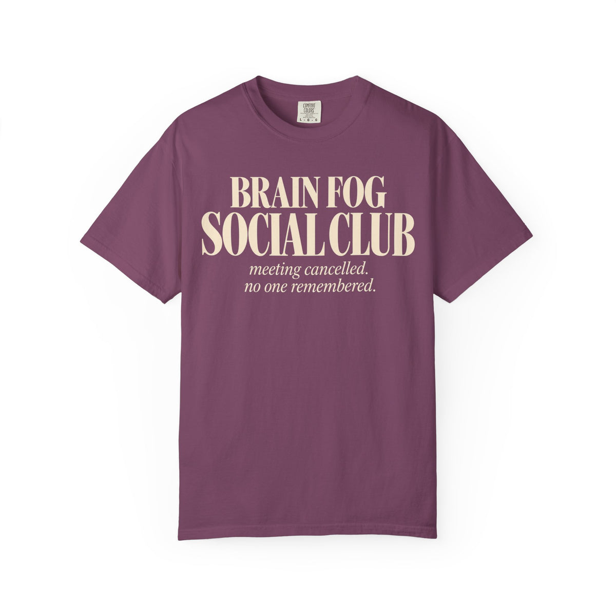 Brain fog social club T-shirt