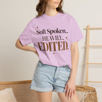 Soft spoken. Heavily Edited T-shirt