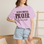 Iced coffee. Prayer before people T-shirt