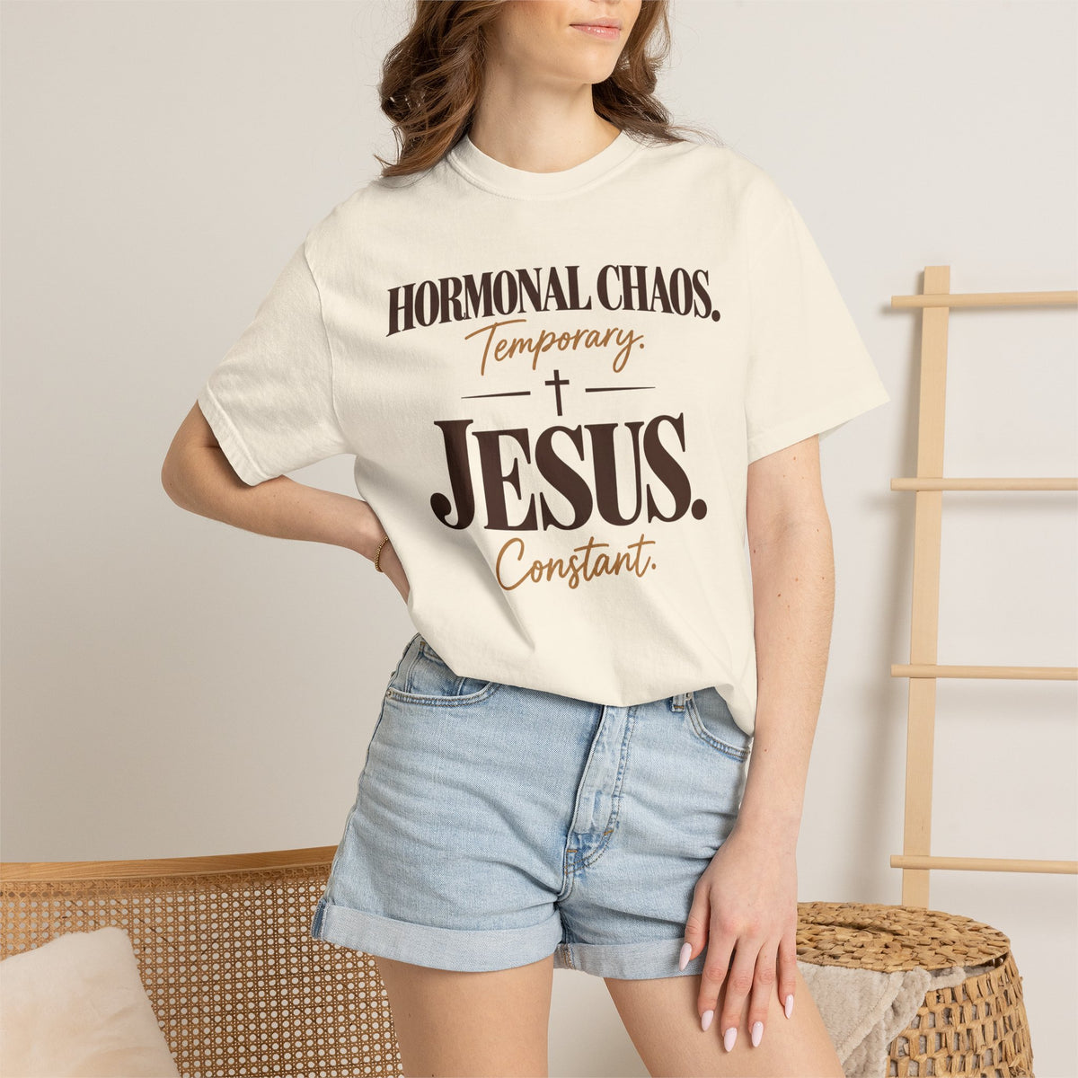 Hormonal Chaos temporary - Jesus constant T-Shirt