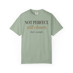 Not perfect.  Still chose.  That's enough. T-shirt