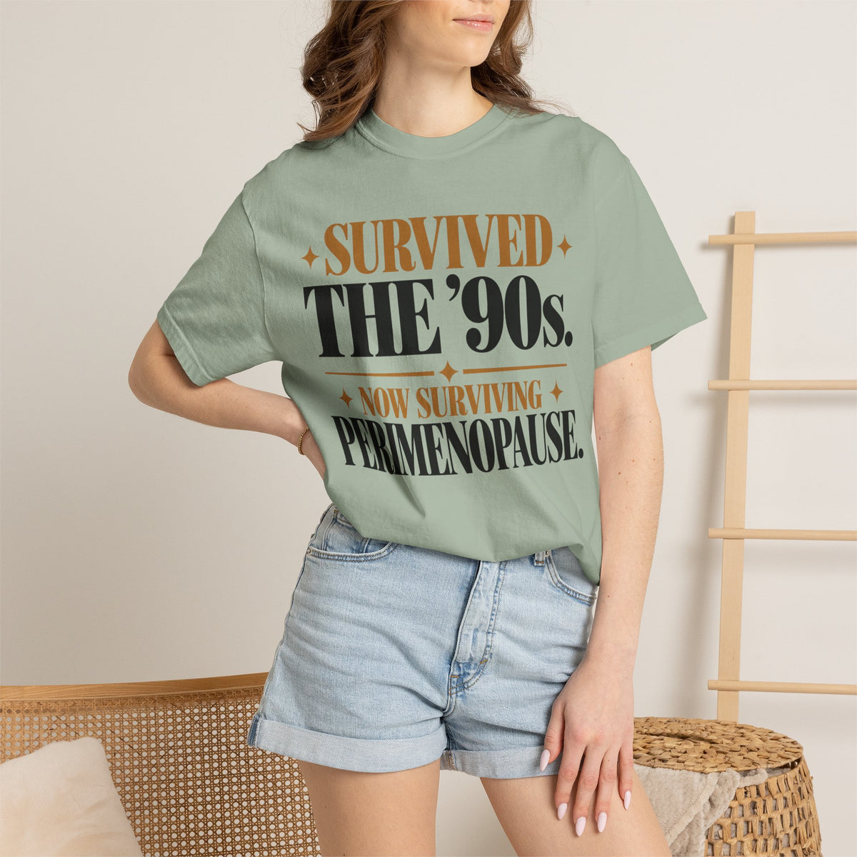 Survived the 90's - Now surviving Perimenopause T-shirt