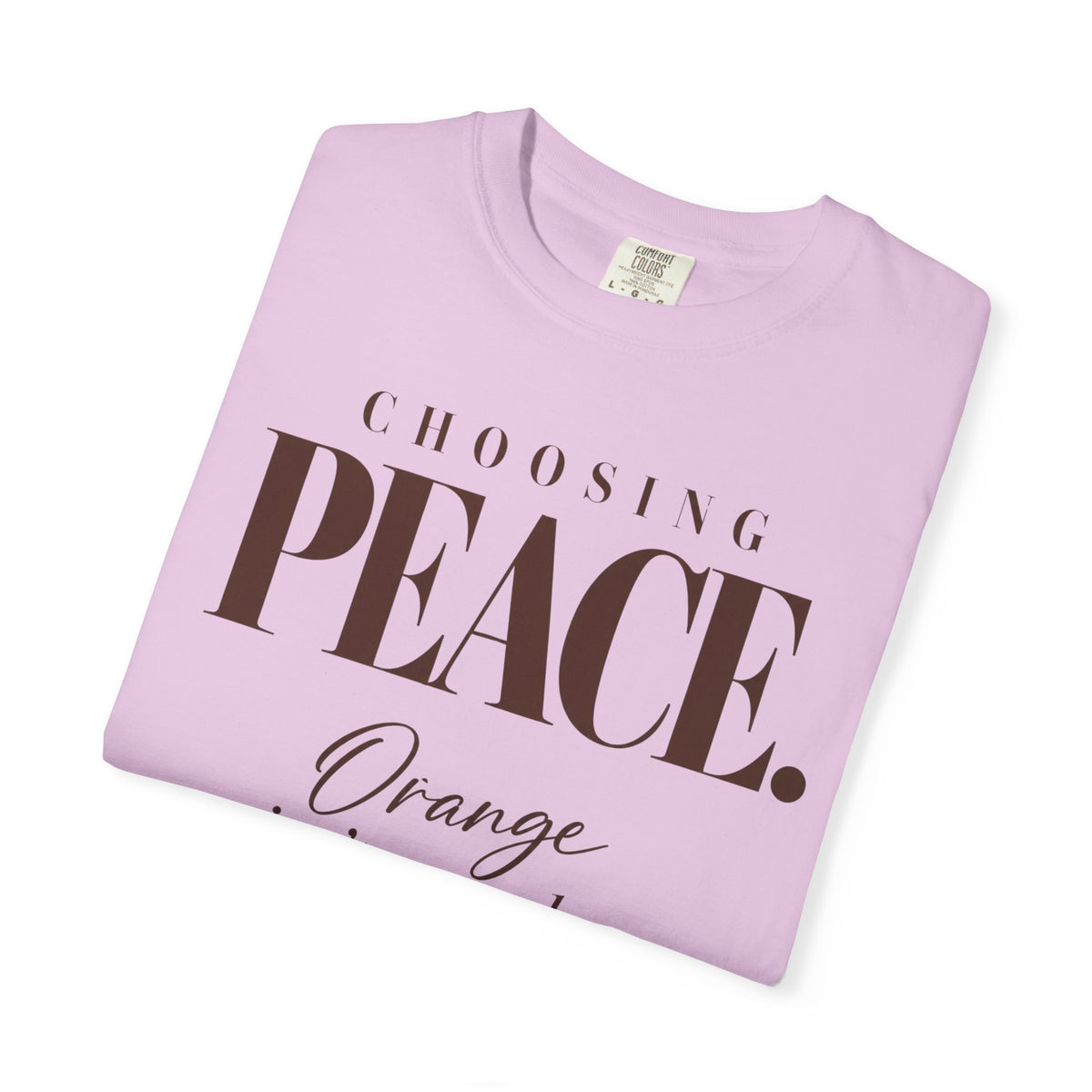 Choosing peace T-shirt