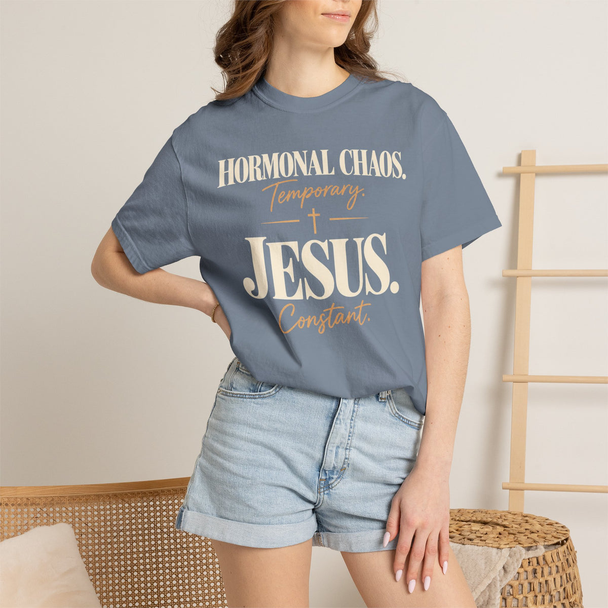 Hormonal chaos temporary.  Jesus constant T-Shirt
