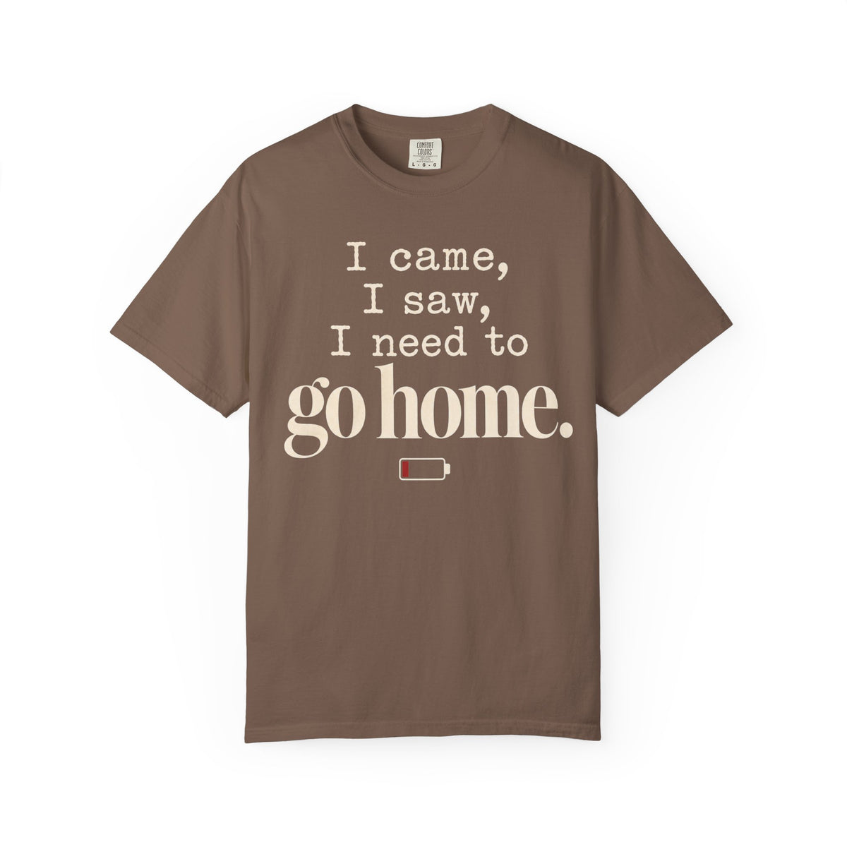 I came.  I saw.  I need to go home. T-shirt