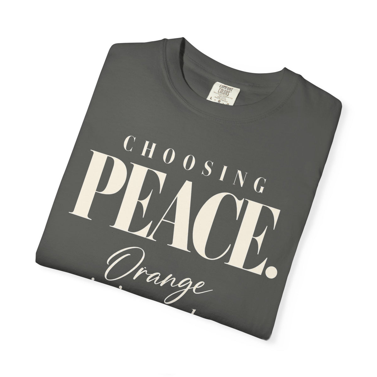 Choosing peace T-shirt