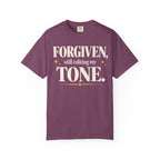 Forgiven. Still editing my tone T-shirt