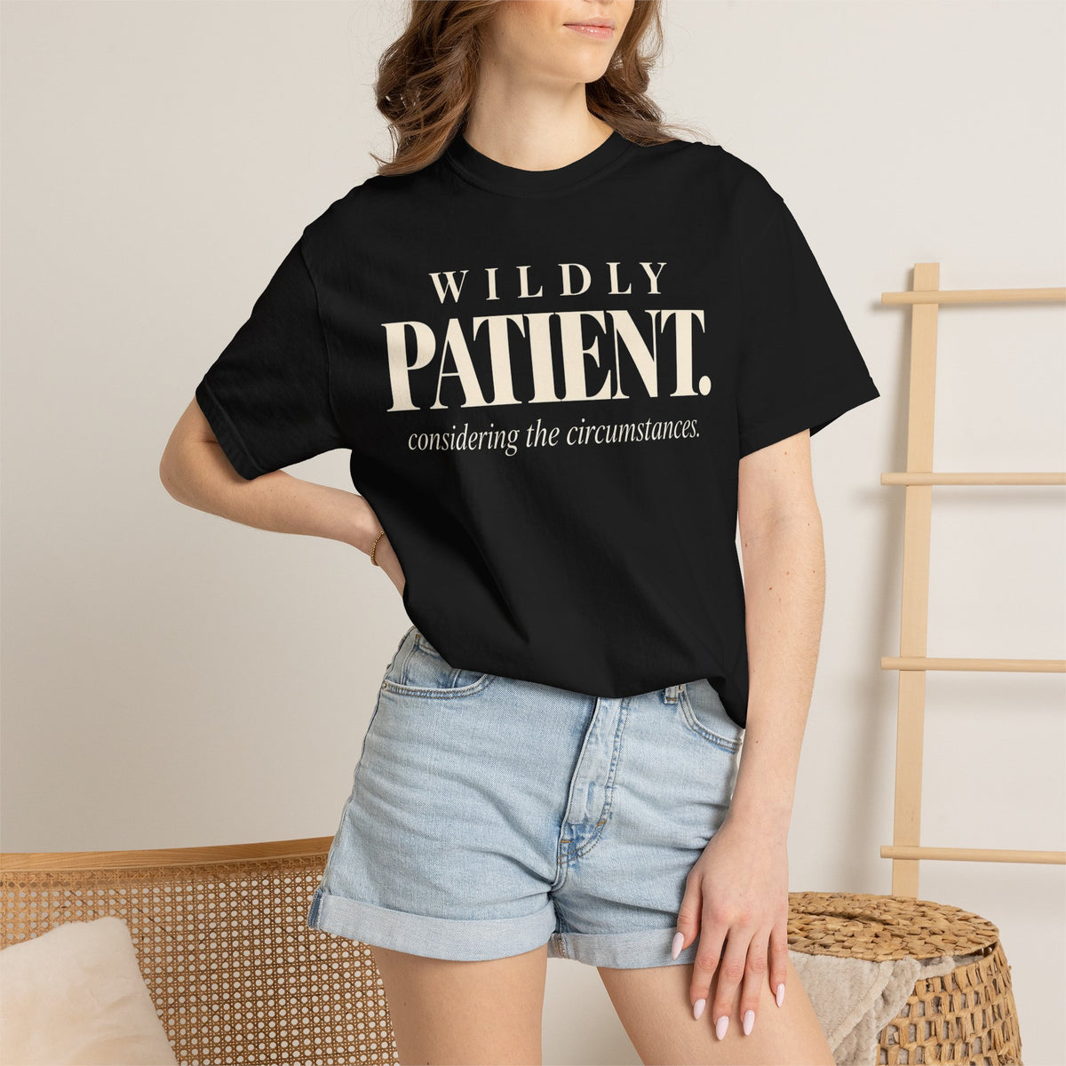 Wildly patient T-shirt