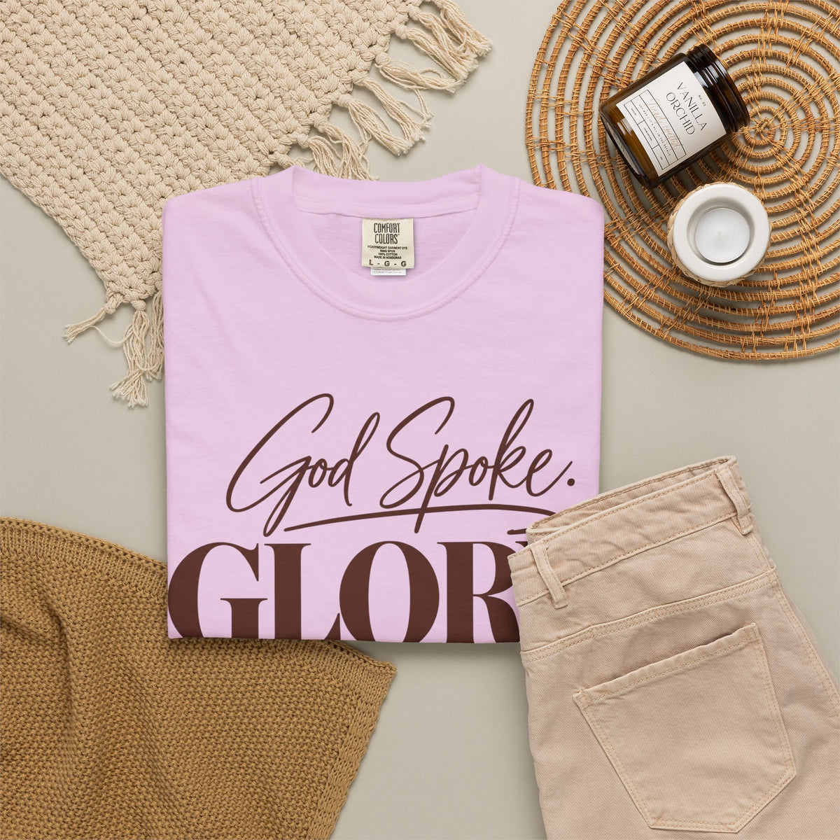 God spoke. Glory followed T-shirt