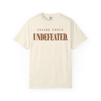 Inside voice. Undefeated T-shirt