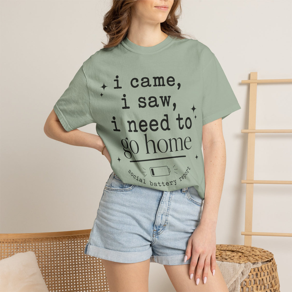I came.  I saw.  I need to go home. T-shirt