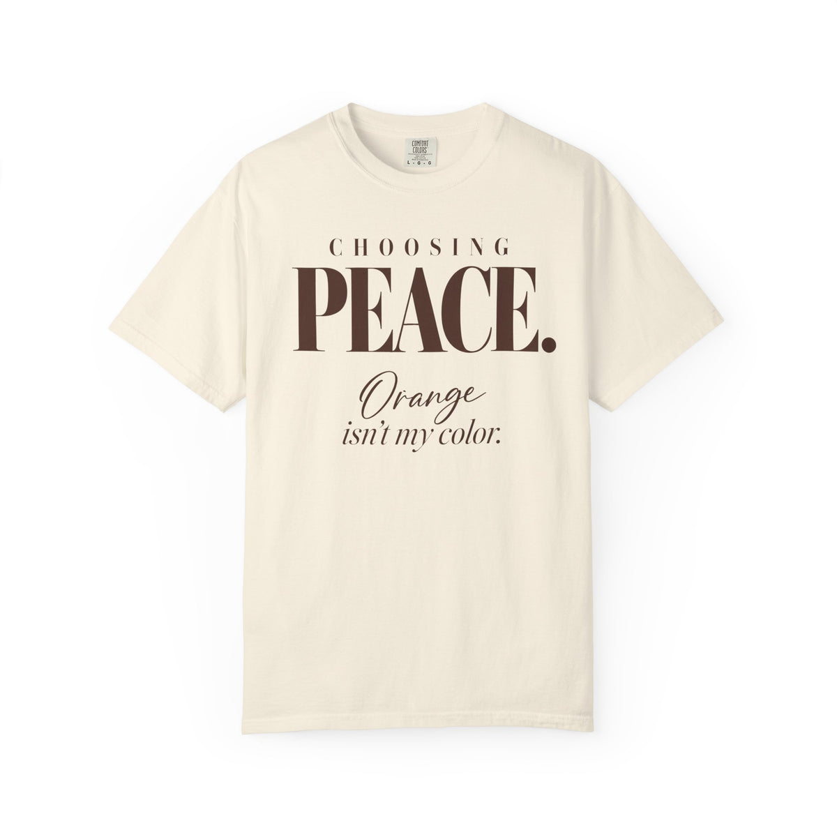 Choosing peace T-shirt