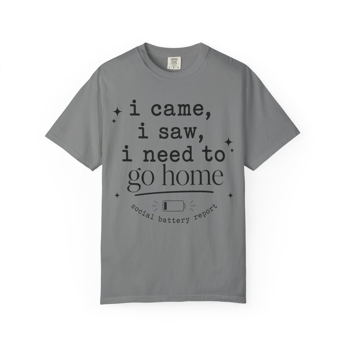 I came.  I saw.  I need to go home. T-shirt