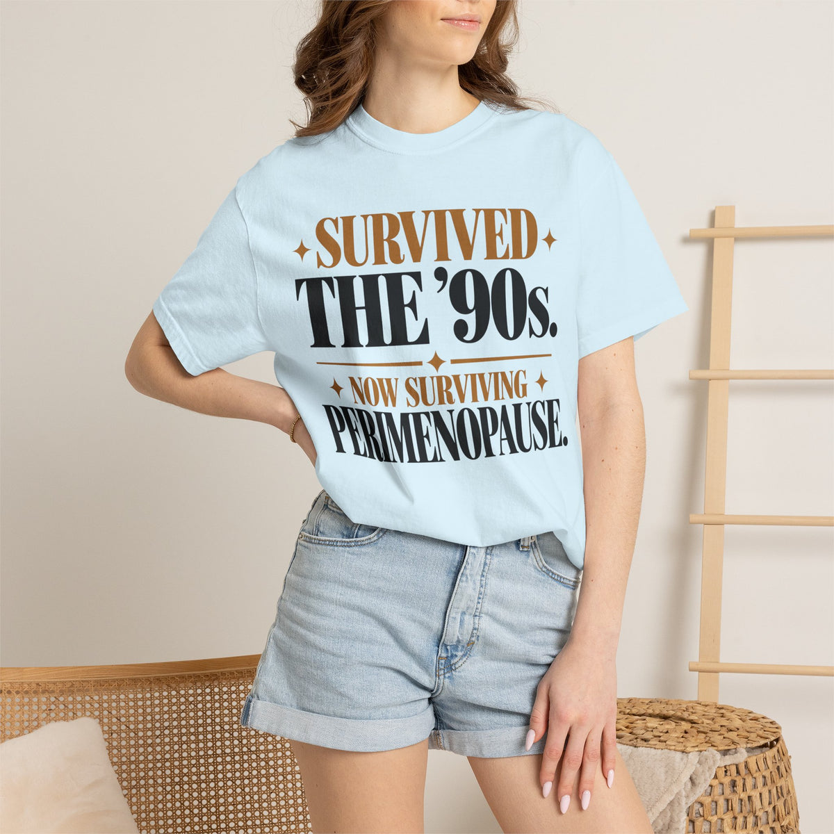 Survived the 90's - Now surviving Perimenopause T-shirt
