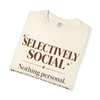 Selectively social T-shirt