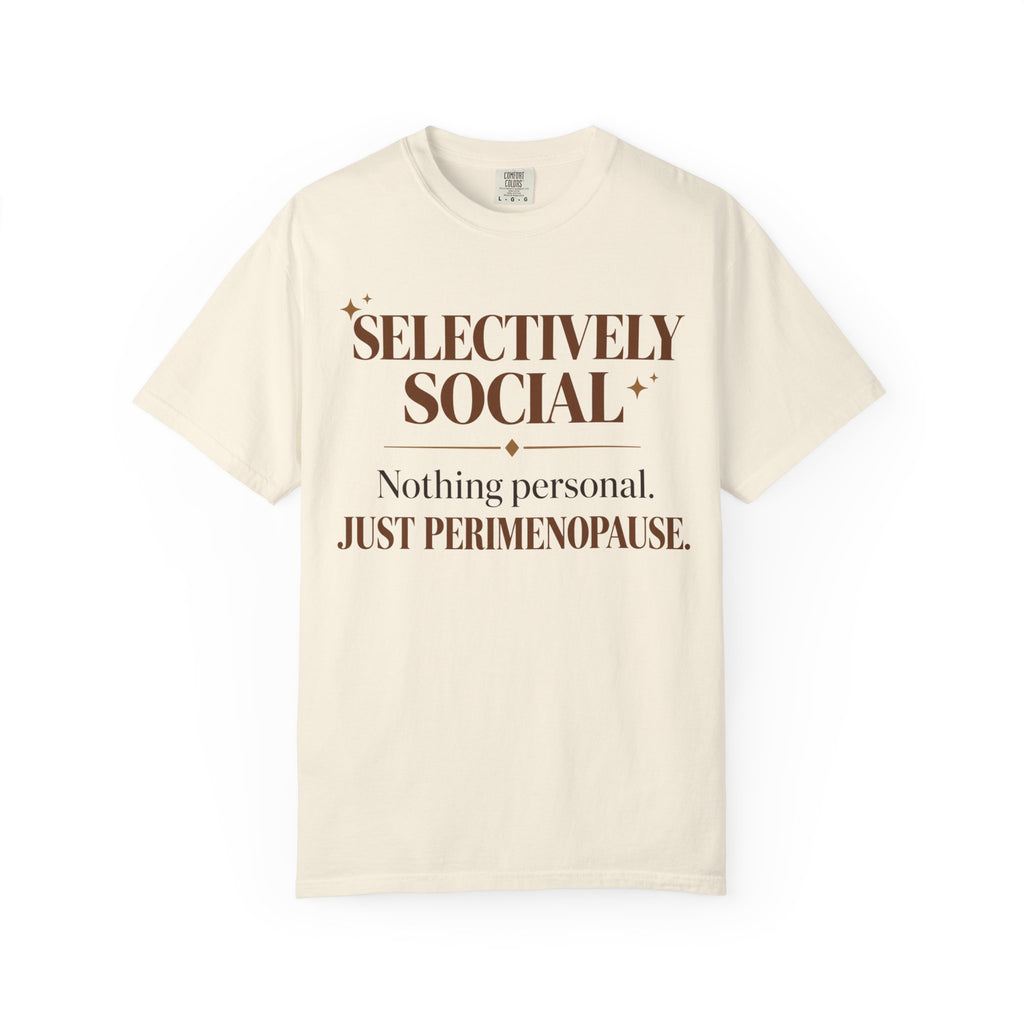 Selectively social T-shirt