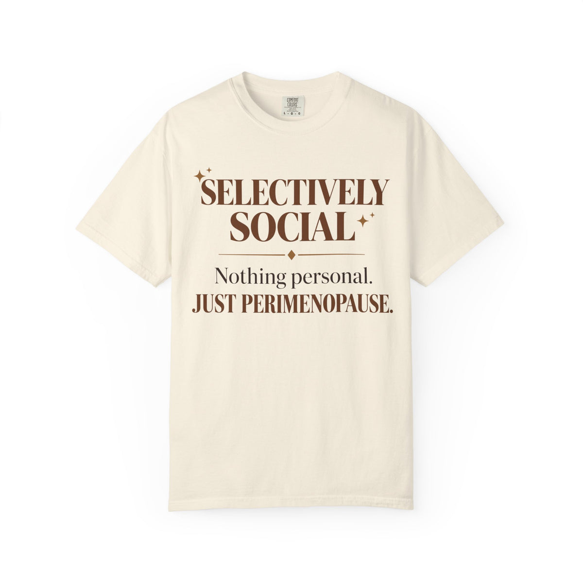 Selectively social T-shirt