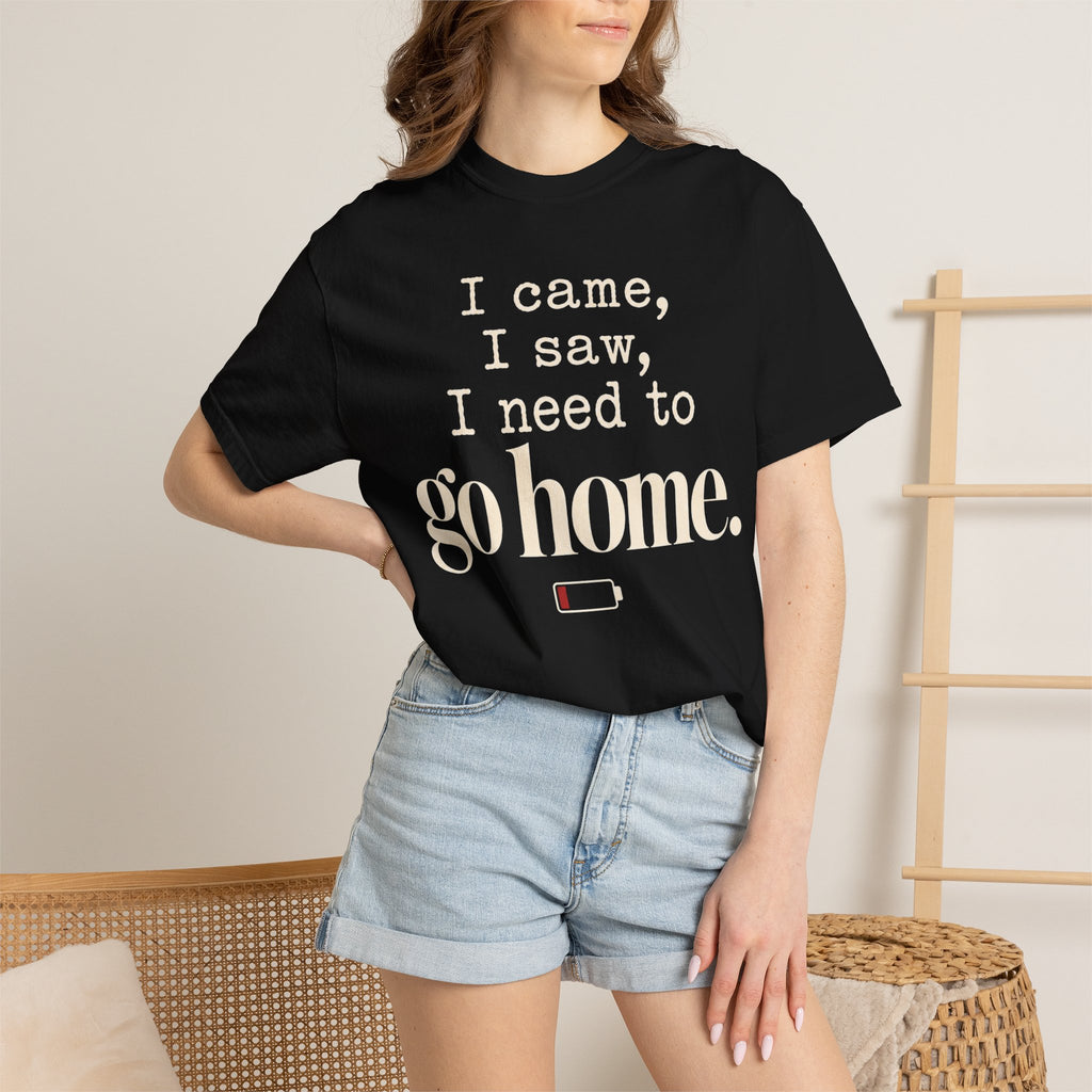 I came.  I saw.  I need to go home. T-shirt
