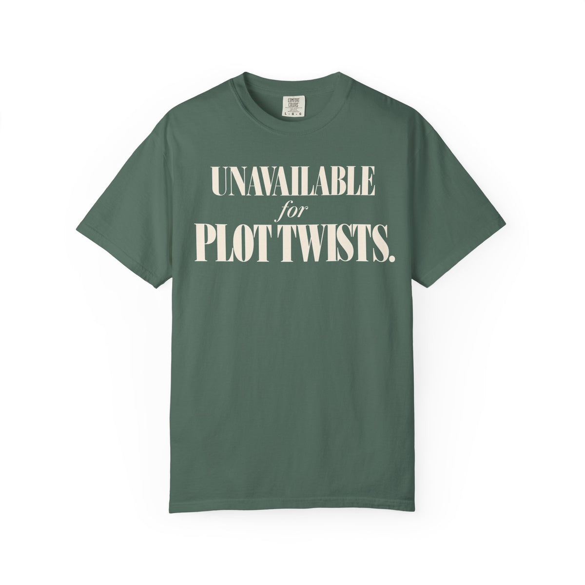 Unavailable for plot twists T-shirt